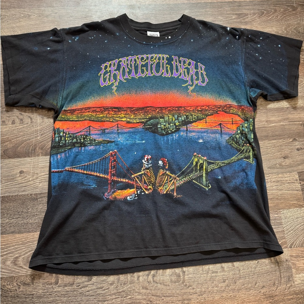 **RARE** 1990’s grateful dead tee sanfransisco bridge